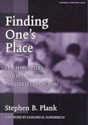 Plank |  Finding One's Place | Buch |  Sack Fachmedien
