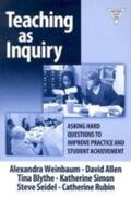 Weinbaum / Allen / Blythe |  Teaching as Inquiry | Buch |  Sack Fachmedien