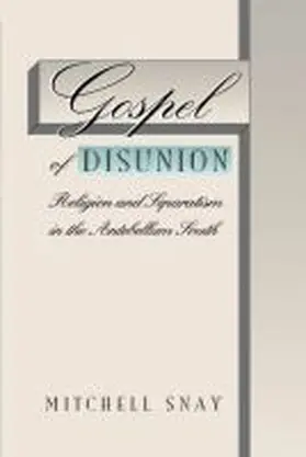 Snay |  Gospel of Disunion | Buch |  Sack Fachmedien