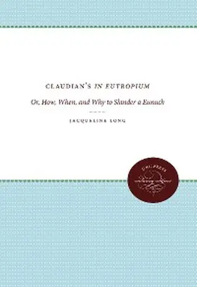 Long |  Claudian's In Eutropium | eBook | Sack Fachmedien
