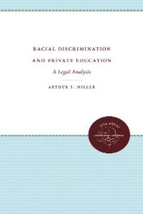 Miller | Racial Discrimination and Private Education | E-Book | sack.de