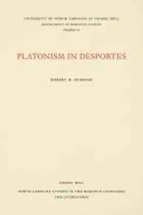 Burgess |  Platonism in Desportes | Buch |  Sack Fachmedien