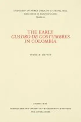 Duffey |  The Early Cuadro de costumbres in Colombia | Buch |  Sack Fachmedien