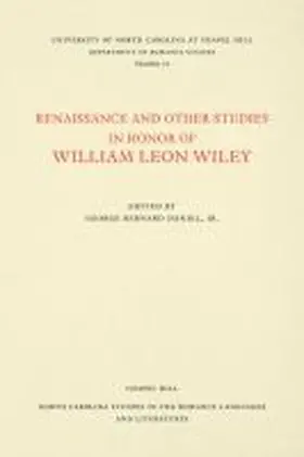 Daniel |  Renaissance and Other Studies in Honor of William Leon Wiley | Buch |  Sack Fachmedien