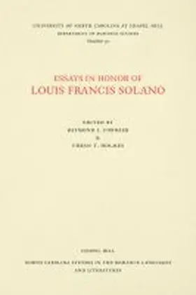 Cormier / Holmes |  Essays in Honor of Louis Francis Solano | Buch |  Sack Fachmedien