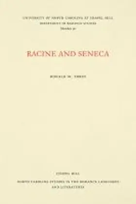 Tobin |  Racine and Seneca | Buch |  Sack Fachmedien