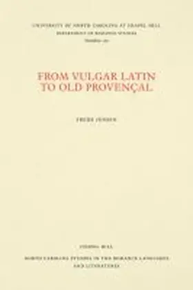 Jensen |  From Vulgar Latin to Old Provençal | Buch |  Sack Fachmedien