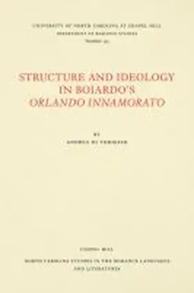 Di Tommaso |  Structure and Ideology in Boiardo's Orlando innamorato | Buch |  Sack Fachmedien