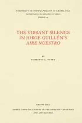 Yudin |  The Vibrant Silence in Jorge Guillén's Aire nuestro | Buch |  Sack Fachmedien