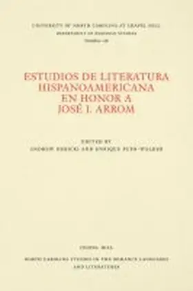 Debicki / Pupo-Walker |  Estudios de literatura hispanoamericana en honor a José J. Arrom | Buch |  Sack Fachmedien