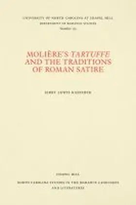 Kasparek |  Molière's Tartuffe and the Traditions of Roman Satire | Buch |  Sack Fachmedien