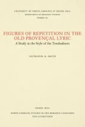 Smith |  Figures of Repetition in the Old Provençal Lyric | Buch |  Sack Fachmedien