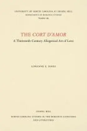 Jones |  The Cort d'Amor | Buch |  Sack Fachmedien
