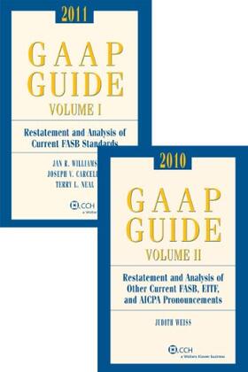 Williams / Carcello / Neal |  GAAP Guide Combo 2011 | Buch |  Sack Fachmedien