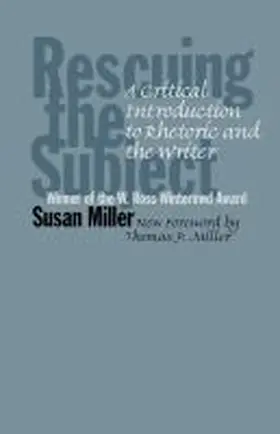 Miller |  Rescuing the Subject | Buch |  Sack Fachmedien