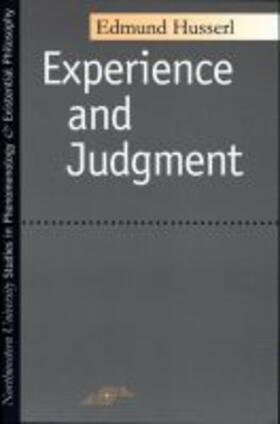 Husserl |  Experience And Judgment | Buch |  Sack Fachmedien