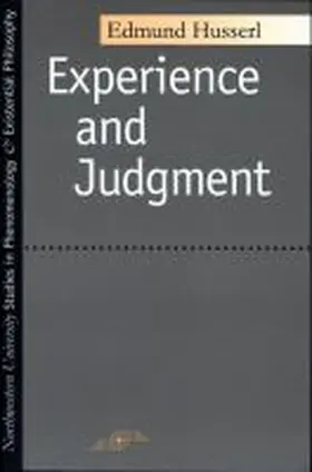 Husserl |  Experience And Judgment | Buch |  Sack Fachmedien