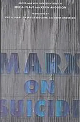 Marx / Plaut |  Marx on Suicide | Buch |  Sack Fachmedien