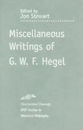 Hegel |  Miscellaneous Writings | Buch |  Sack Fachmedien
