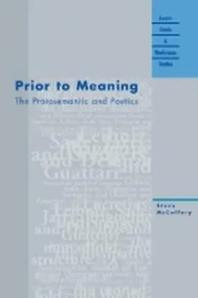 McCaffery |  Prior to Meaning | Buch |  Sack Fachmedien