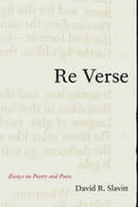 Slavitt |  Re Verse | Buch |  Sack Fachmedien