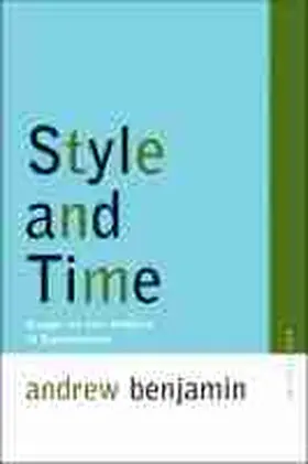 Benjamin |  Style and Time | Buch |  Sack Fachmedien