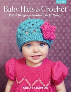 Simpson | Baby Hats to Crochet | E-Book | www.sack.de