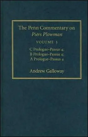 Galloway |  The Penn Commentary on Piers Plowman, Volume 1 | eBook | Sack Fachmedien