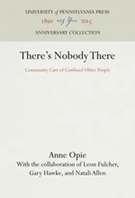 Opie |  There's Nobody There | Buch |  Sack Fachmedien