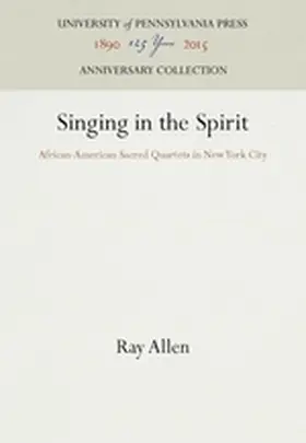 Allen |  Singing in the Spirit | Buch |  Sack Fachmedien
