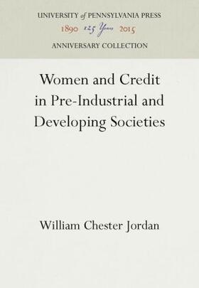 Jordan |  Women and Credit in Pre-Industrial and Developing Societies | Buch |  Sack Fachmedien