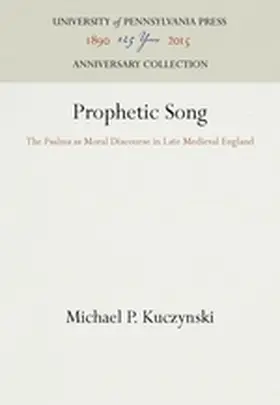 Kuczynski |  Prophetic Song | Buch |  Sack Fachmedien