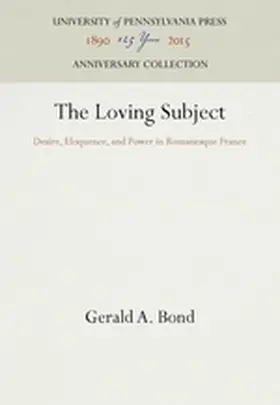 Bond |  The Loving Subject | Buch |  Sack Fachmedien