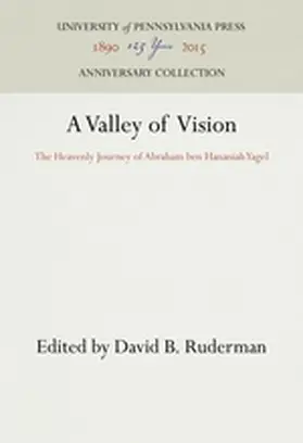 Ruderman |  A Valley of Vision | Buch |  Sack Fachmedien