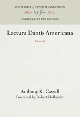 Cassell |  Lectura Dantis Americana | Buch |  Sack Fachmedien