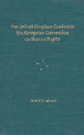 Jackson | The United Kingdom Confronts the European Convention on Human Rights | Buch | 978-0-8130-1487-6 | sack.de