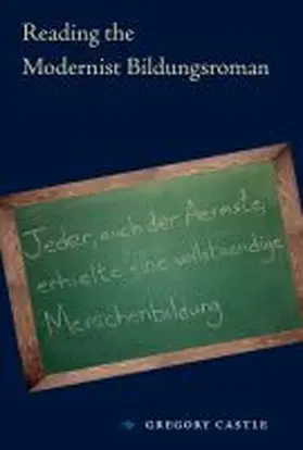 Castle |  Reading the Modernist Bildungsroman | Buch |  Sack Fachmedien