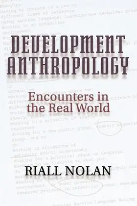 Nolan |  Development Anthropology | Buch |  Sack Fachmedien
