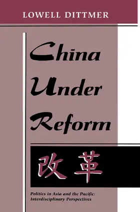 Dittmer |  China Under Reform | Buch |  Sack Fachmedien