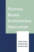 Caney / George / Prof. |  National Rights, International Obligations | Buch |  Sack Fachmedien