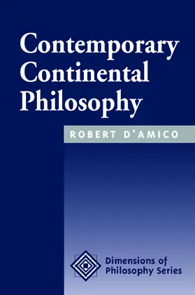 D'amico |  Contemporary Continental Philosophy | Buch |  Sack Fachmedien