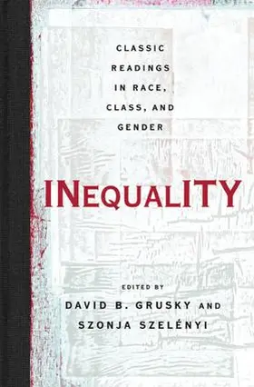 Grusky / Szelenyi |  Inequality | Buch |  Sack Fachmedien