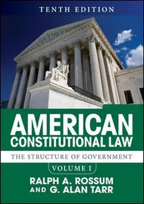 Rossum / Tarr |  American Constitutional Law, Volume I | Buch |  Sack Fachmedien