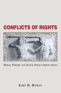 Rowan |  Conflicts Of Rights | Buch |  Sack Fachmedien
