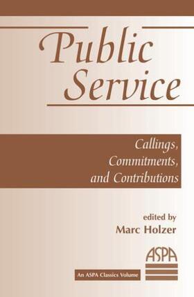 Holzer | Public Service | Buch | 978-0-8133-6826-9 | sack.de