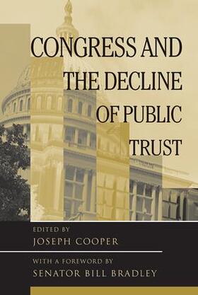 Cooper |  Congress and the Decline of Public Trust | Buch |  Sack Fachmedien