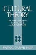 Thompson / Ellis / Wildavsky |  Cultural Theory | Buch |  Sack Fachmedien