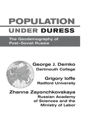 Demko |  Population Under Duress | Buch |  Sack Fachmedien