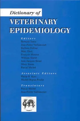 Toma / Vaillancourt / Dufour |  Dictionary of Veterinary Epide | Buch |  Sack Fachmedien