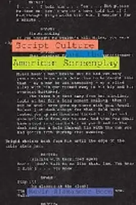 Boon |  Script Culture and the American Screenplay | Buch |  Sack Fachmedien